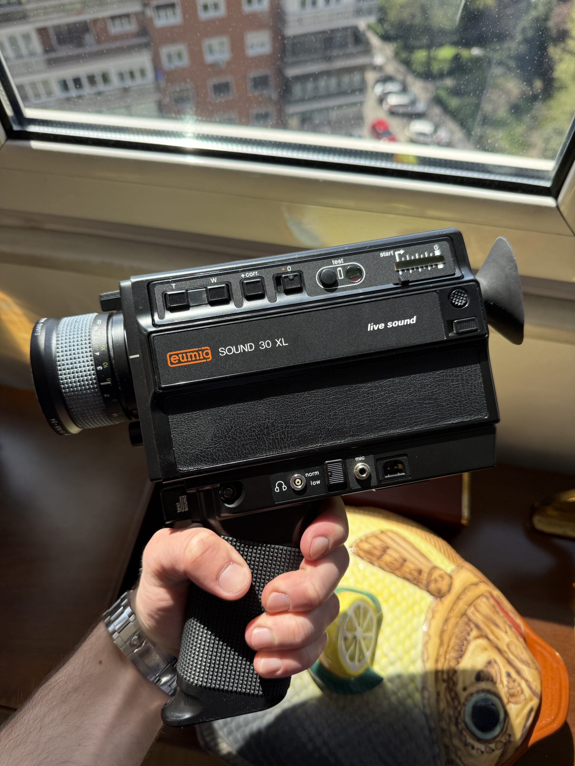 Cámara de cine Super 8 Eumig Sound 30 XL con sonido integrado