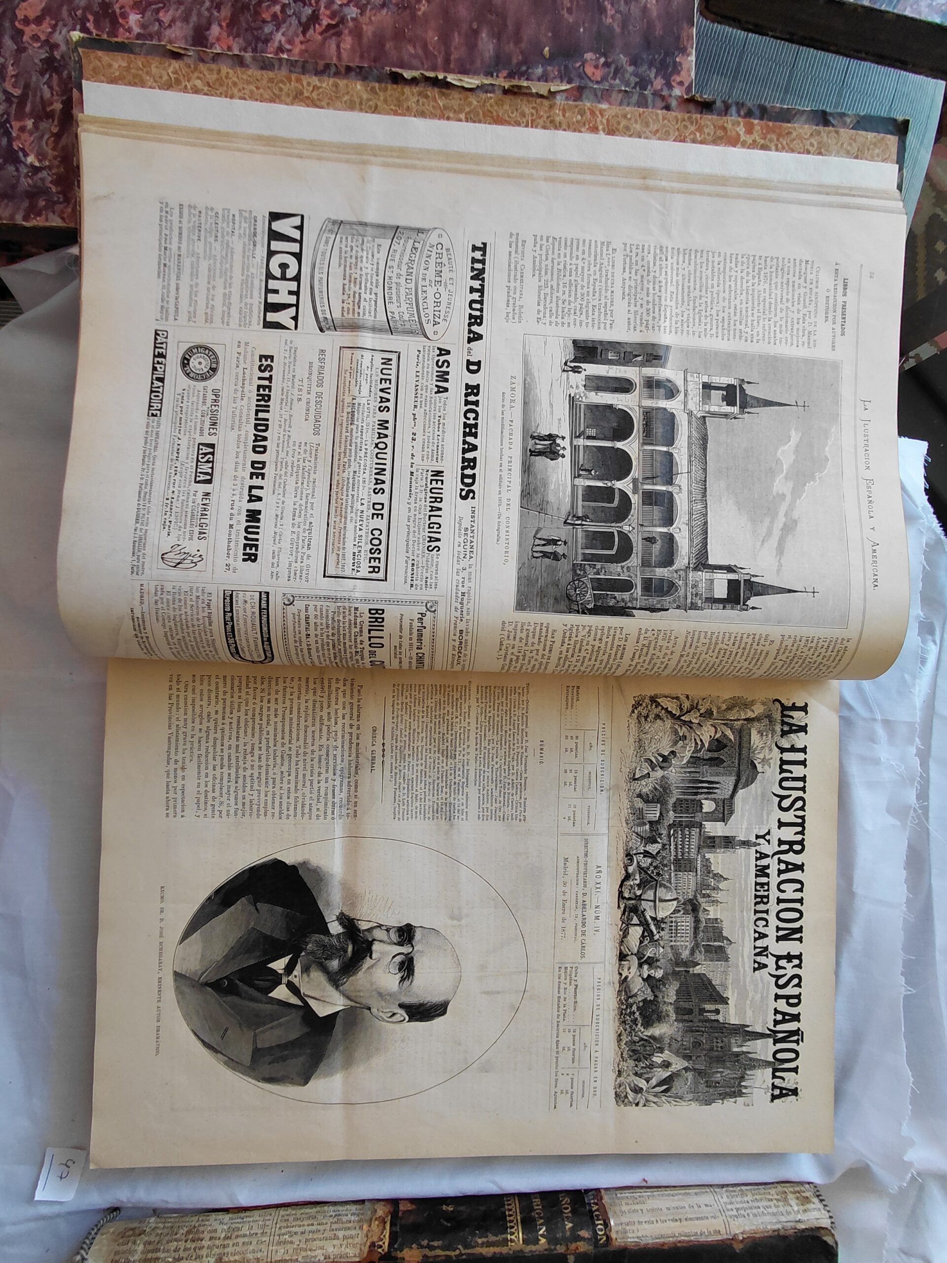 La Ilustración Española y Americana 1877 (dos tomos) - Imagen 7