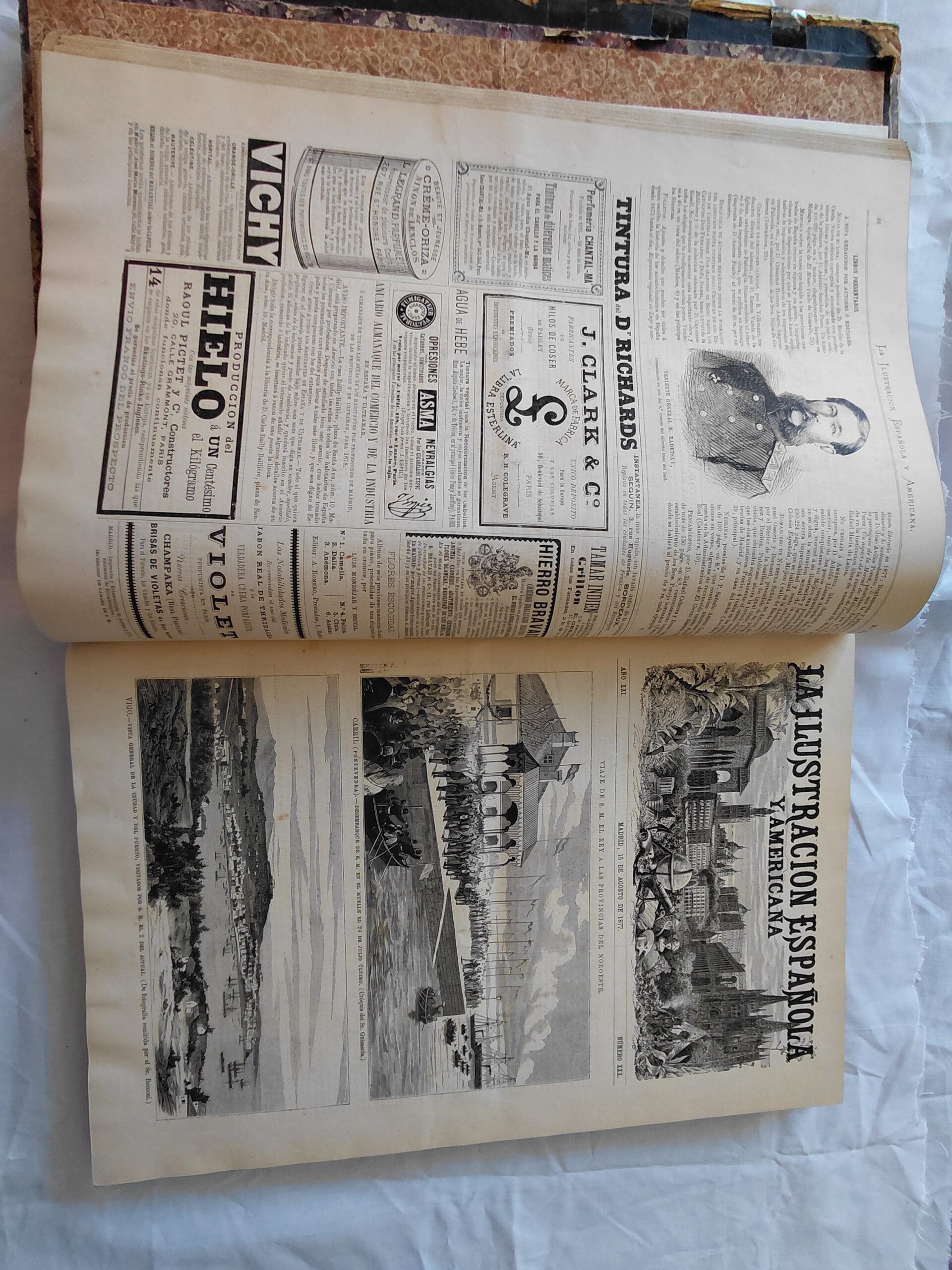 La Ilustración Española y Americana 1877 (dos tomos) - Imagen 8