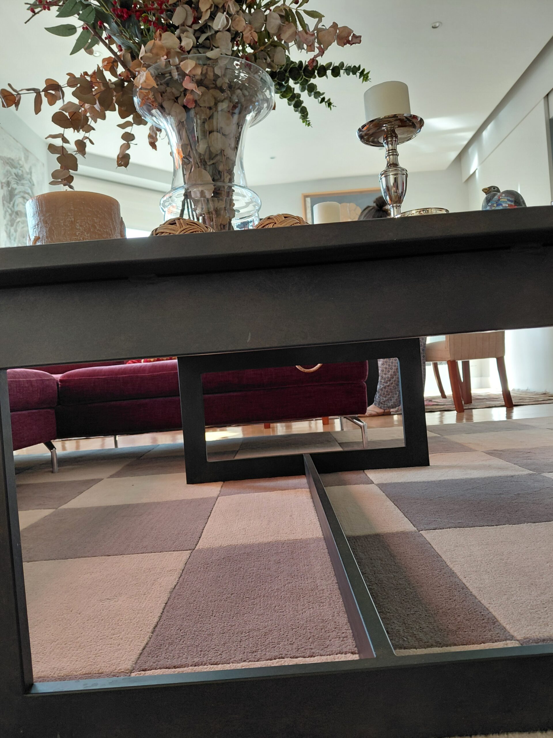 Mesa de Centro Rectangular de Estilo Minimalista - Imagen 5