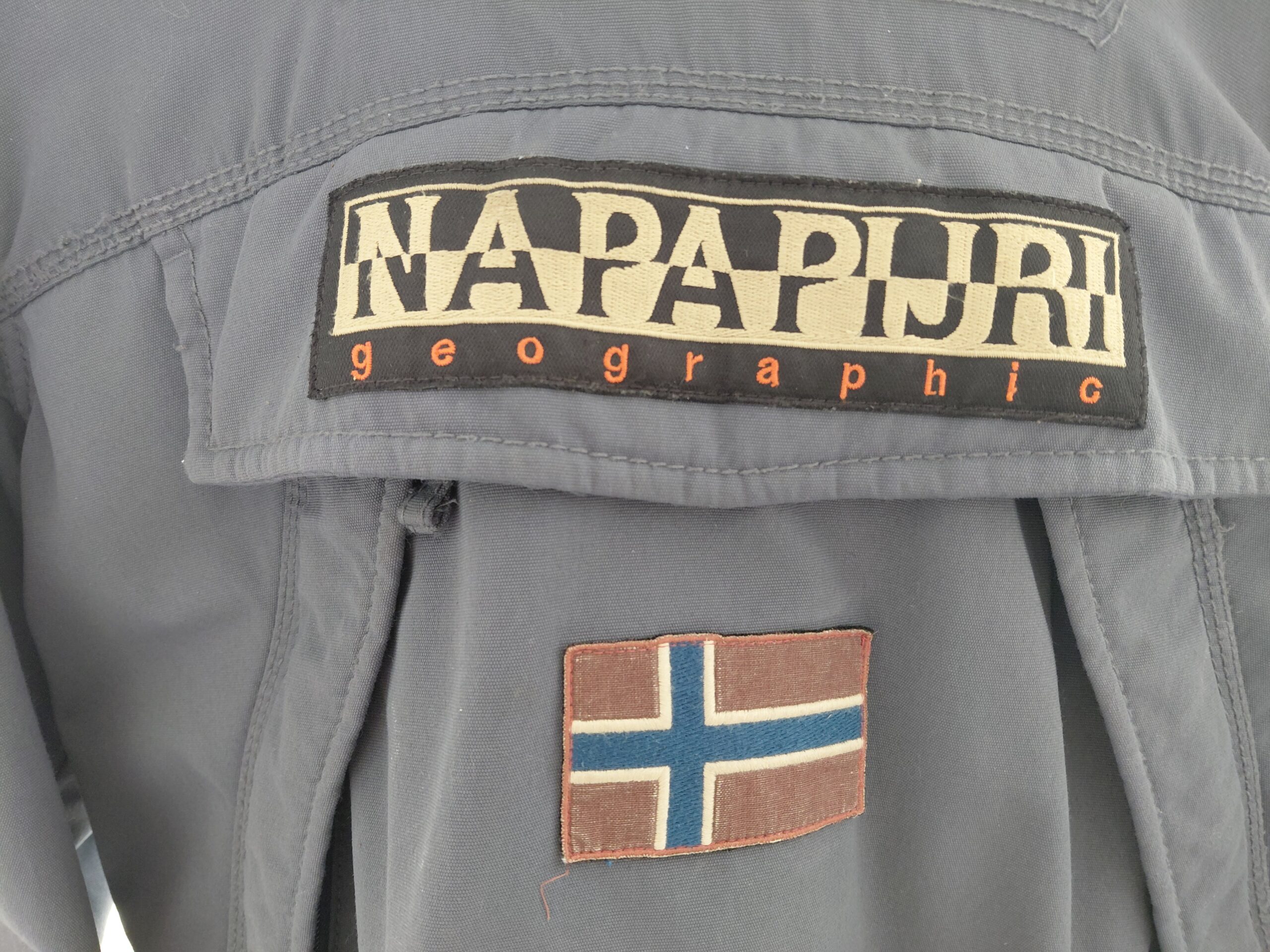 Chaqueta Canguro Napapijri Rainforest gris azulado - Imagen 4