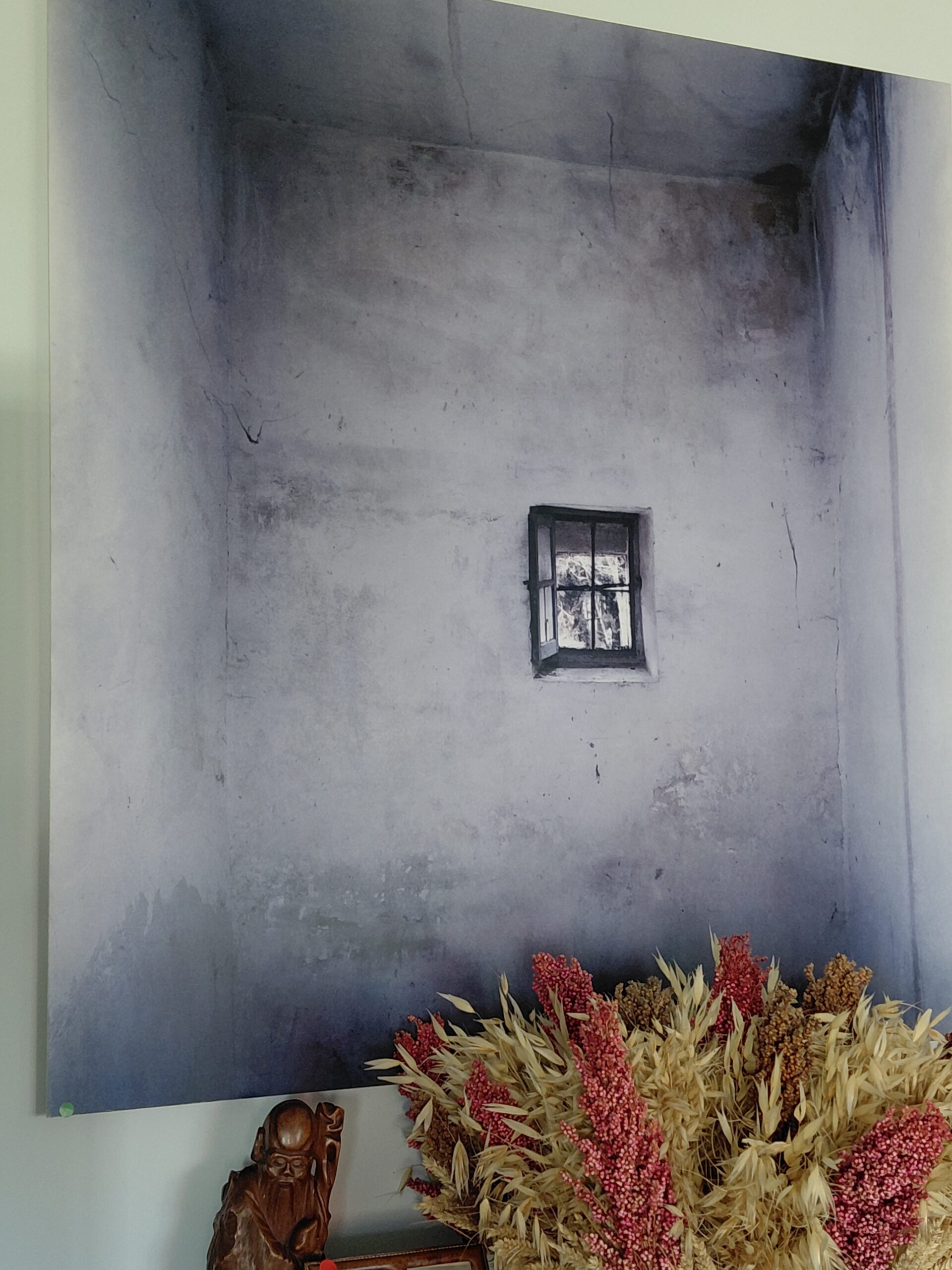 Cuadro de Fotografía Artística de Gran Formato en Panel Rígido - "La Ventana"