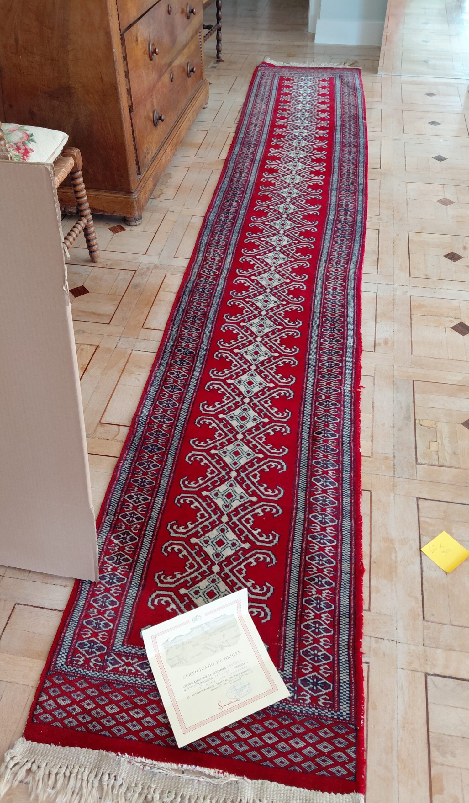 Alfombra de Pasillo Larga de Estilo Oriental - Imagen 2