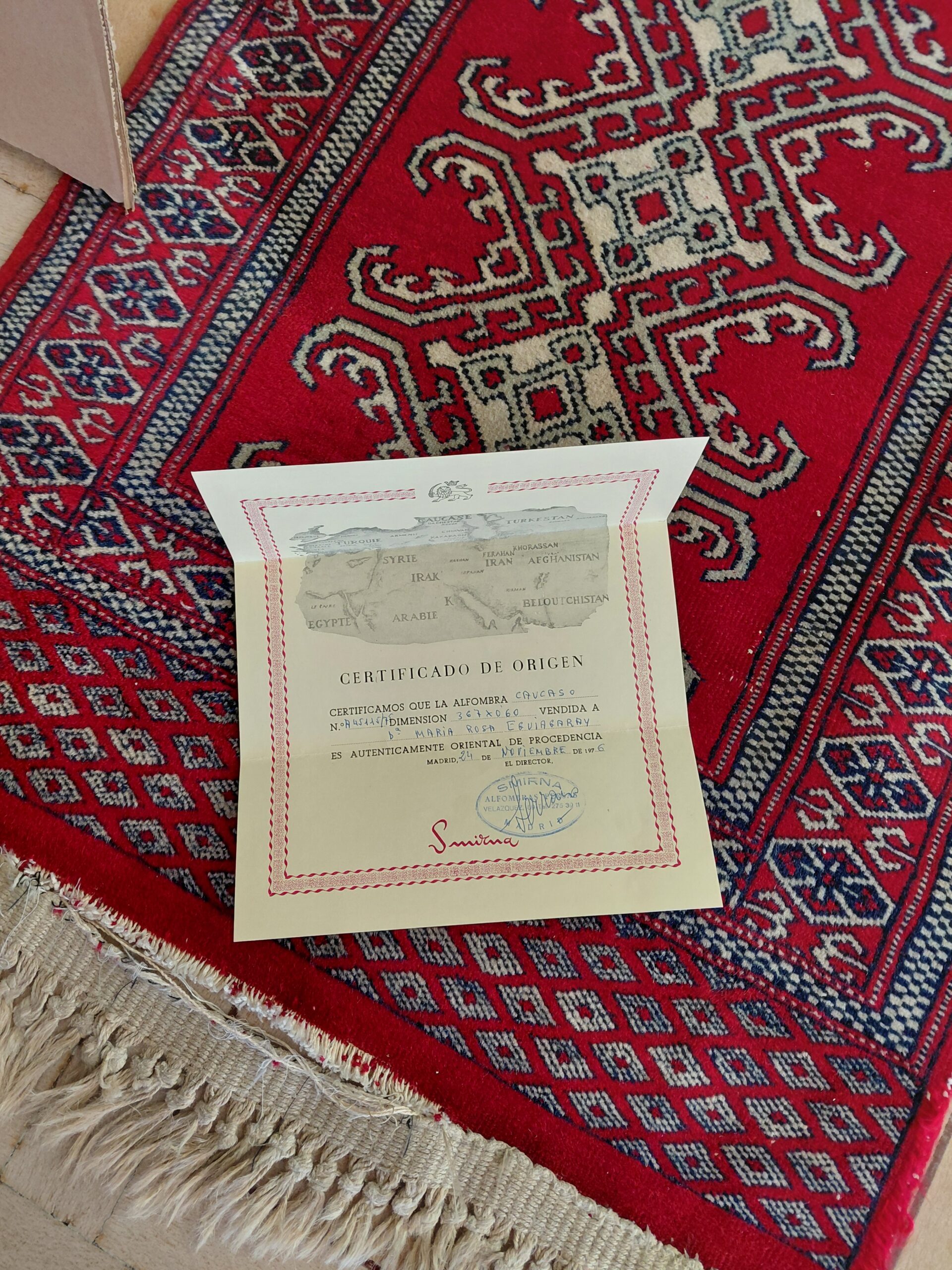 Alfombra de Pasillo Larga de Estilo Oriental - Imagen 3