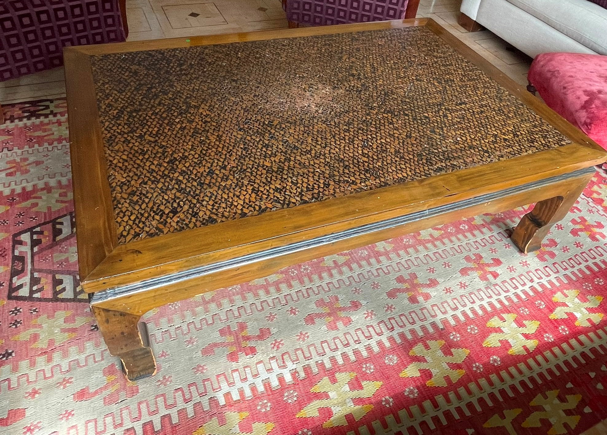 Mesa de Centro Baja de Estilo Opio - Imagen 3