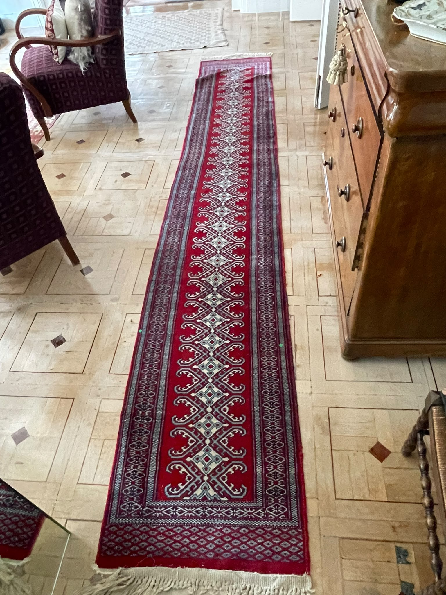 Alfombra de Pasillo Larga de Estilo Oriental - Imagen 5