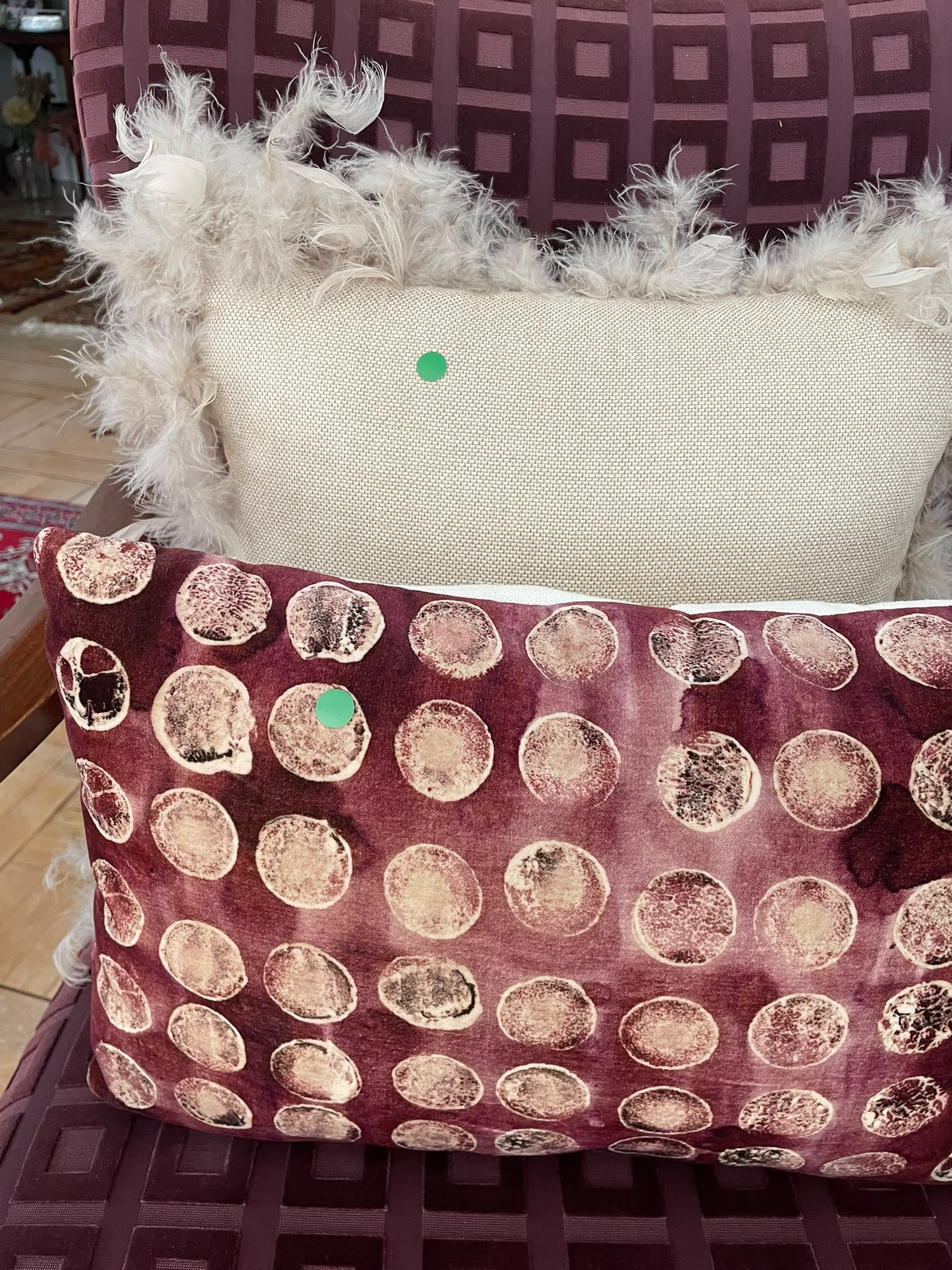 Lote de 4 Cojines de Alta Decoración - Imagen 7